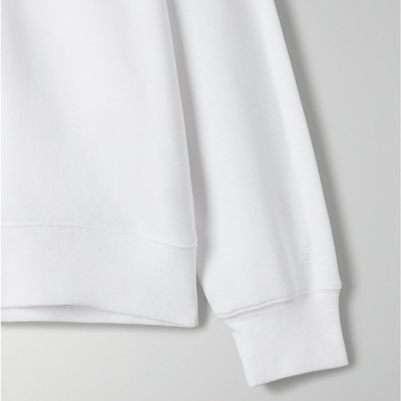 Aritiza TNA Airy AF, Fleece Perfect Crew Sweatshirt (Colour: Hemp brown) - Picture 3 of 6